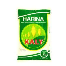 Harina de maíz blanco Kaly Kaly
