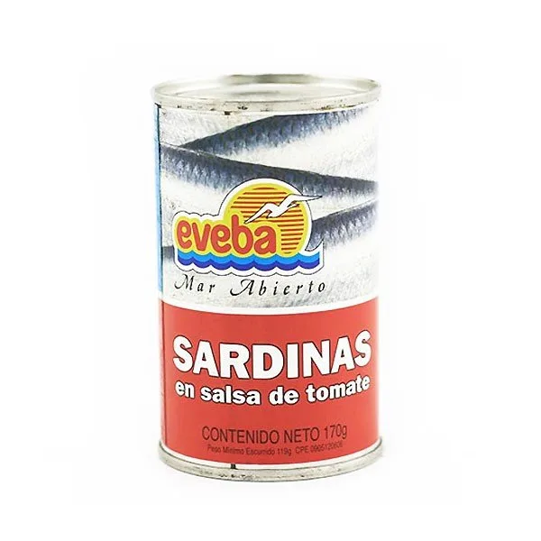 Sardinas en tomate Eveba