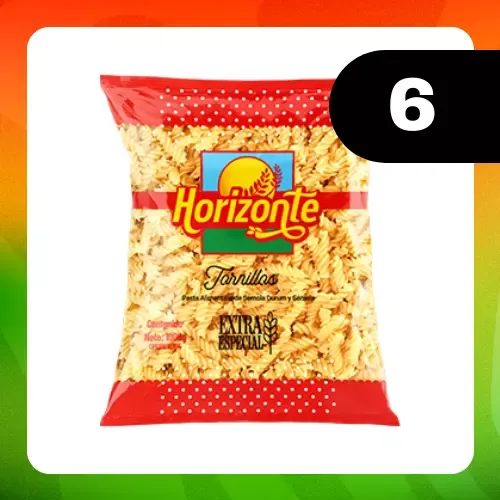 Pasta Tornillo Horizonte