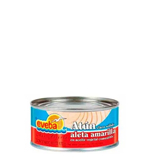 Atún lomitos en aceite Eveba