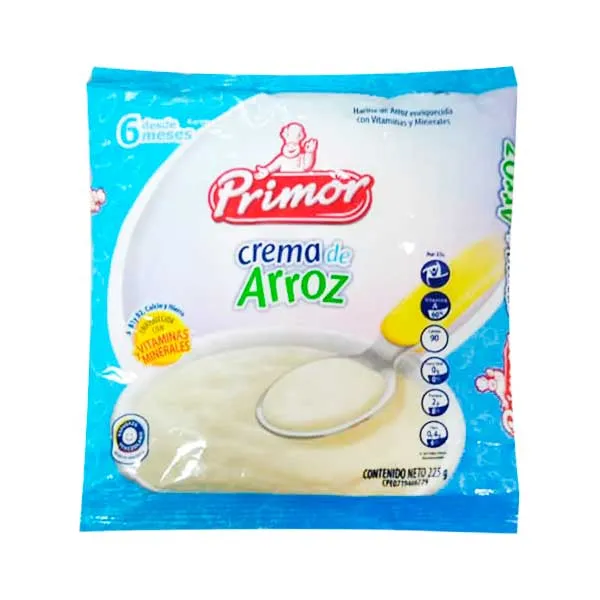 Crema de arroz Primor
