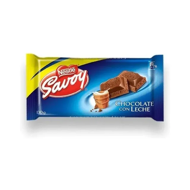 Chocolate de leche barra Savoy