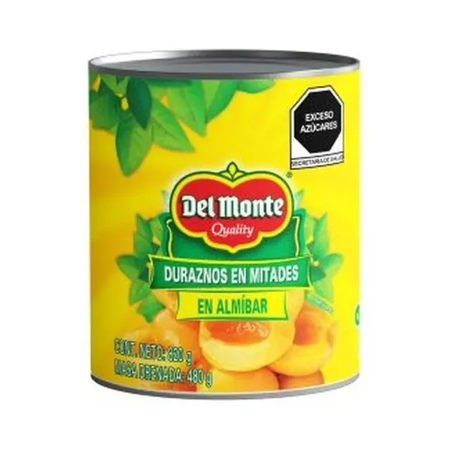Durazno en almíbar Del Monte