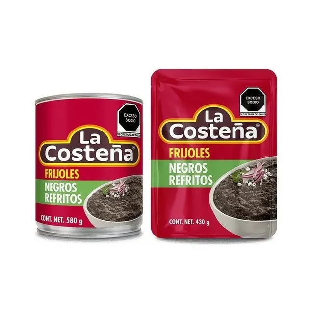 Frijoles refritos La Costeña